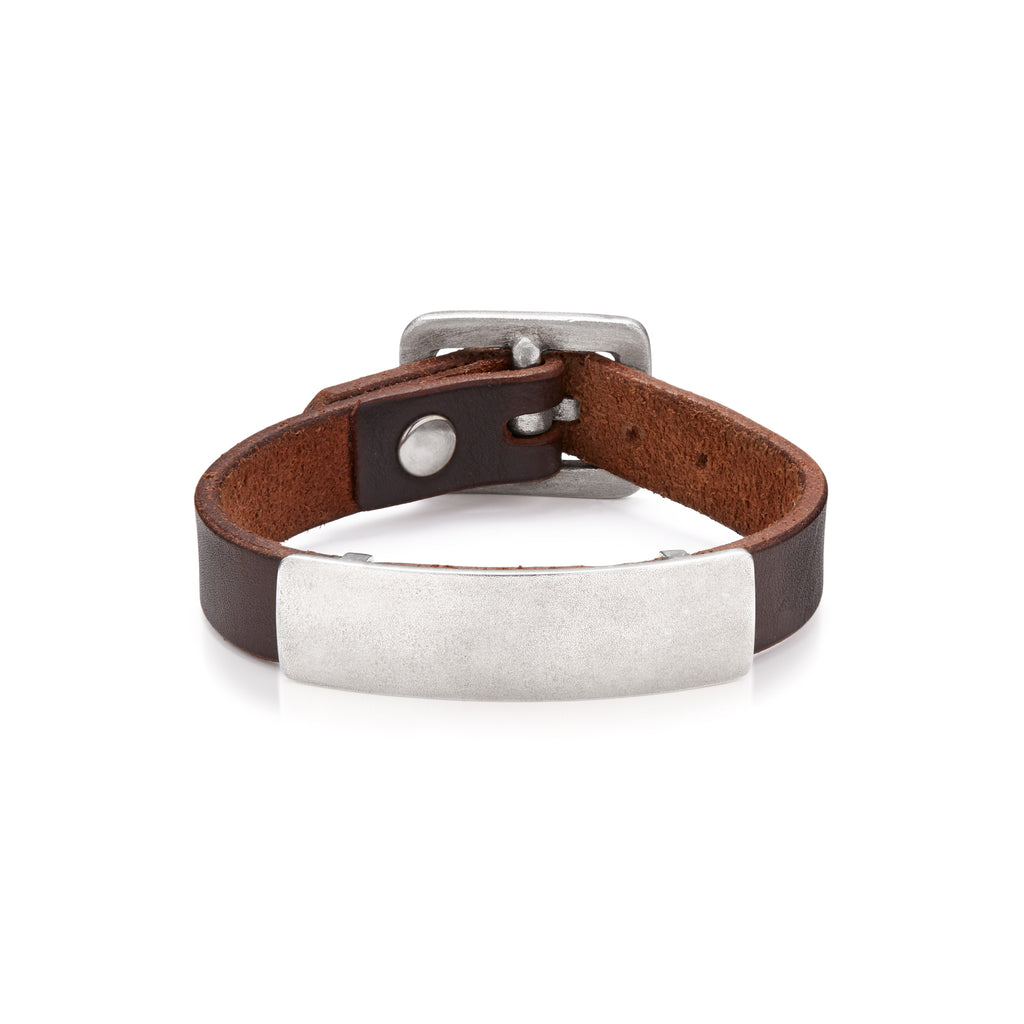 Kernelæder armbånd
