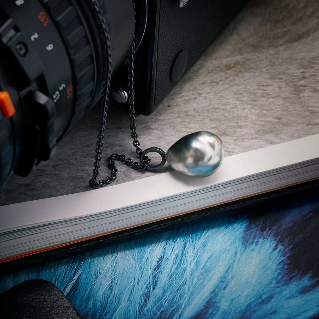 Vedhæng - barok tahiti perle