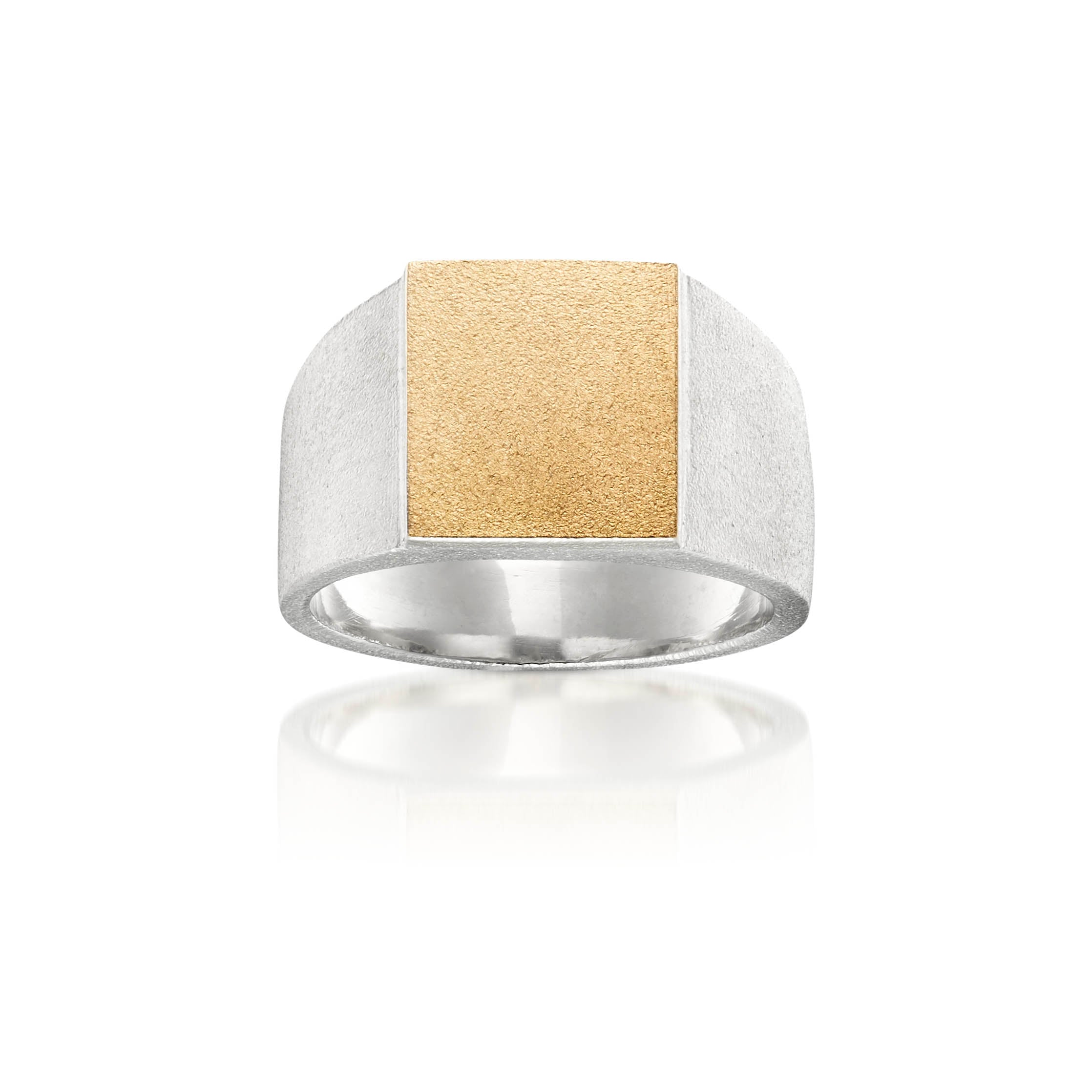 Firkantet signetring